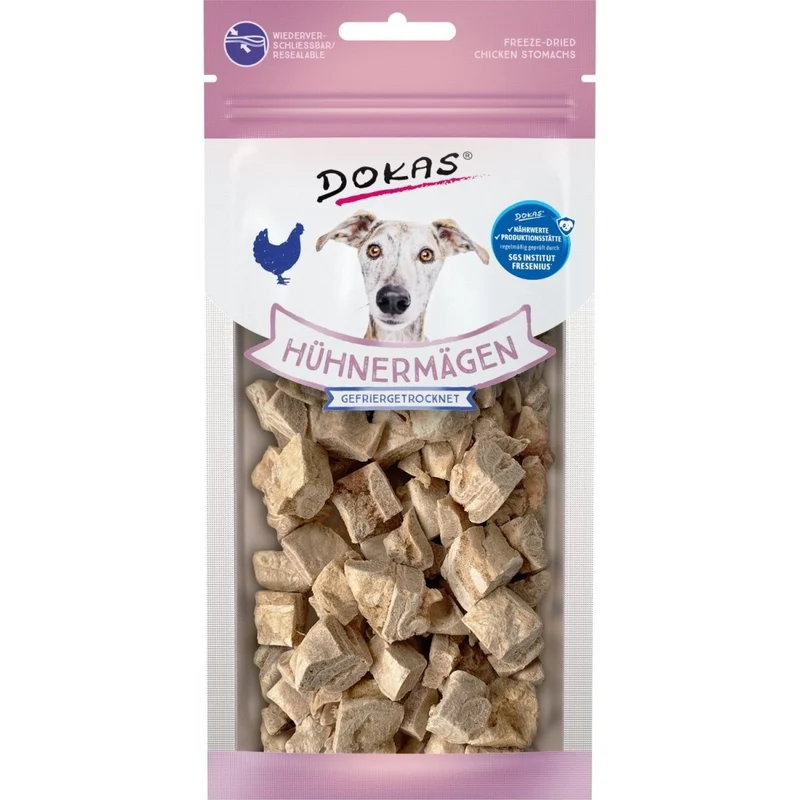 Dokas Hühnermägen Gefriergetrocknet