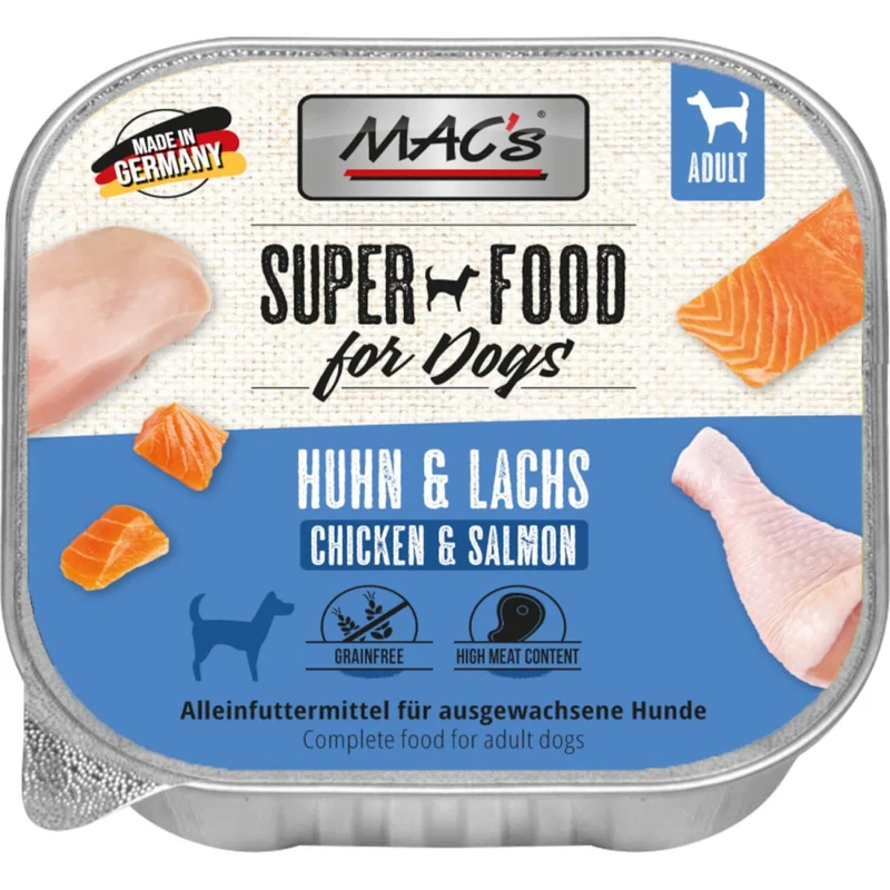MACs Dog Schale Huhn & Lachs