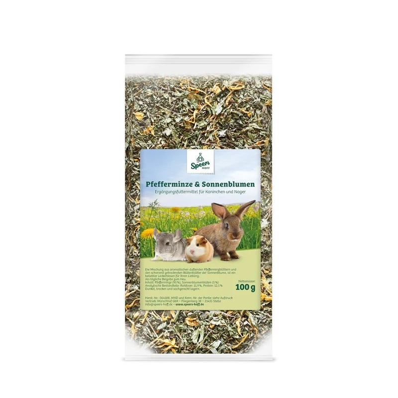 Speers Pfefferminze & Sonnenblumen