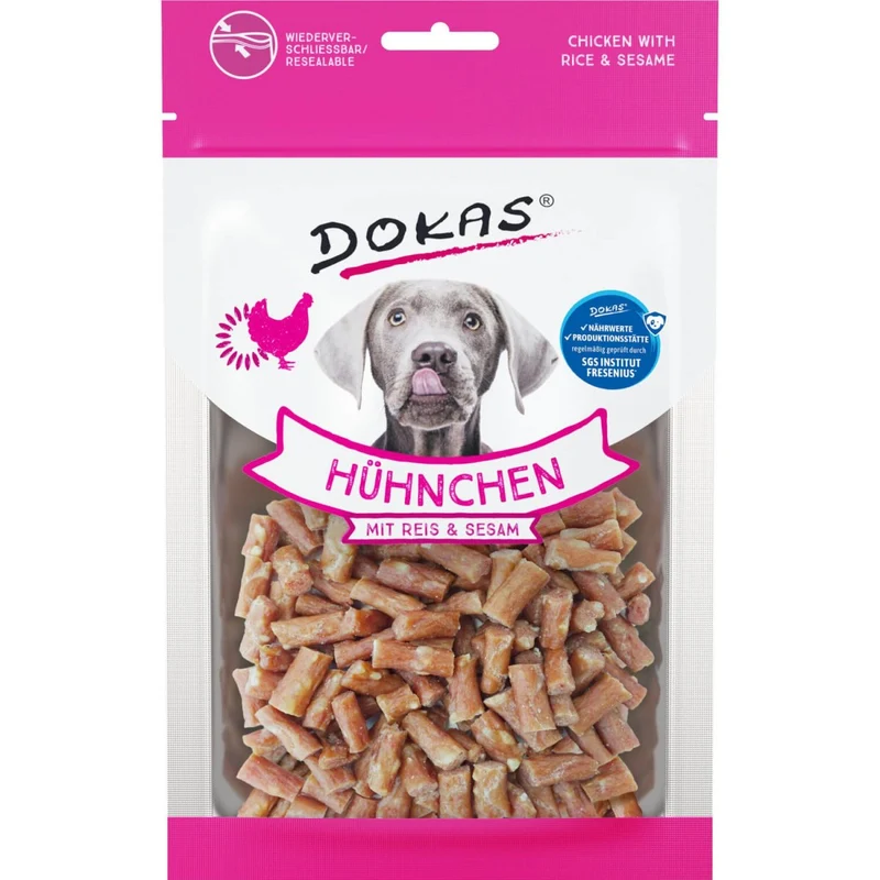 Dokas Hühnchen mit Reis & Sesam