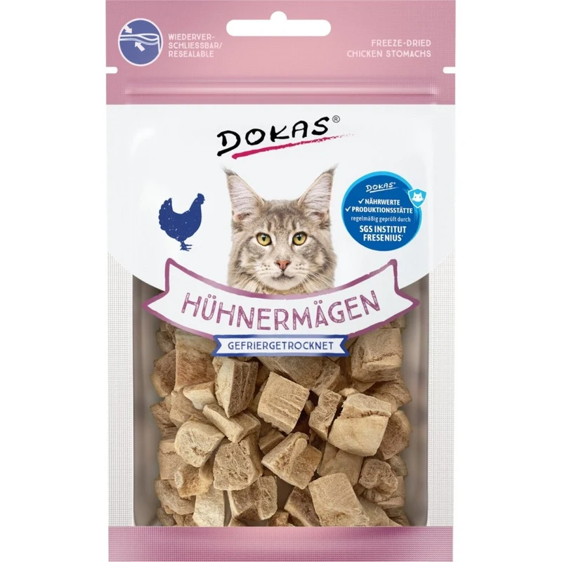 Dokas Hühnermägen Gefriergetrocknet