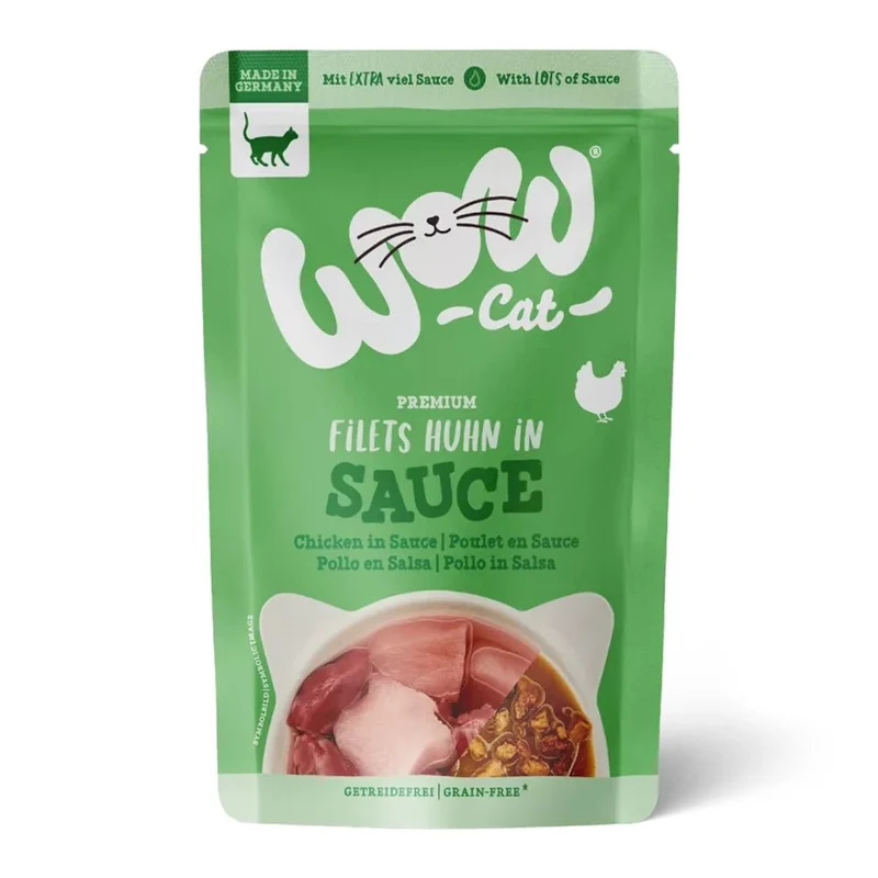 WOW Cat Filets Huhn in Sauce