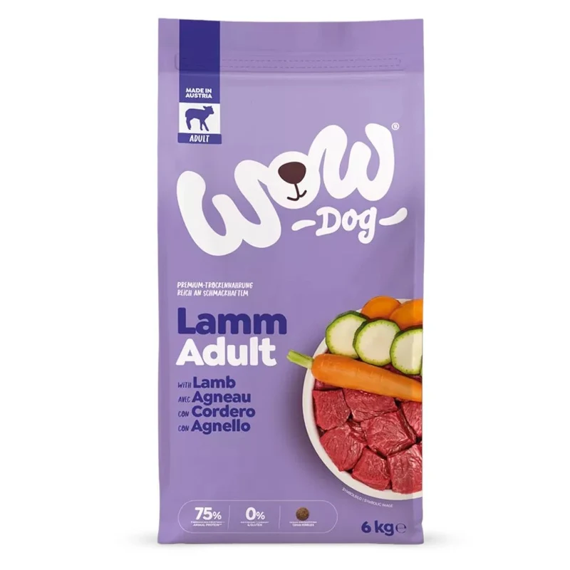 WOW Dog Adult Lamm mit Süßkartoffel & Zucchini