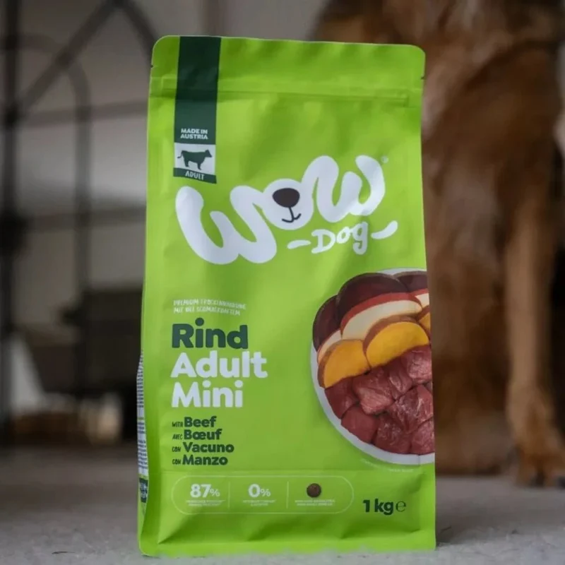 WOW Dog Adult Rind mit Apfel & Roter Rübe