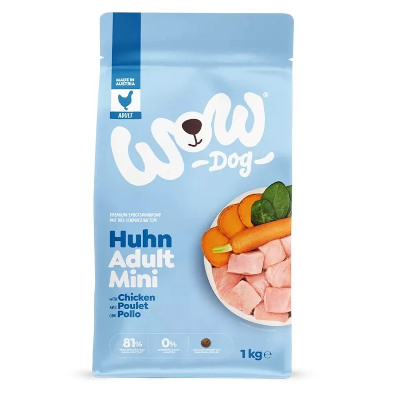 WOW Dog Adult Huhn mit Spinat & Cranberries
