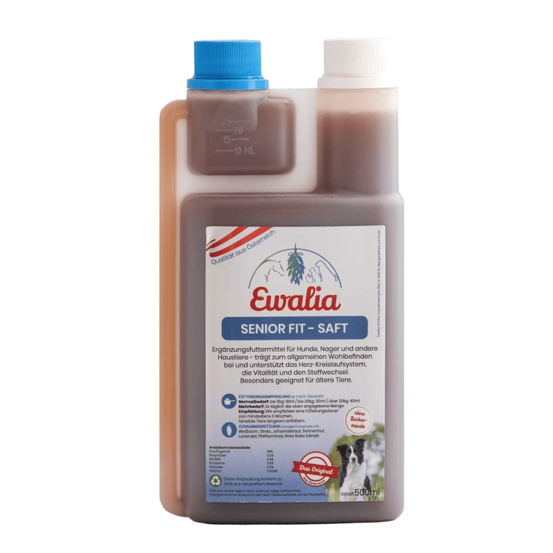 Ewalia Senior Fit-Saft für Hunde