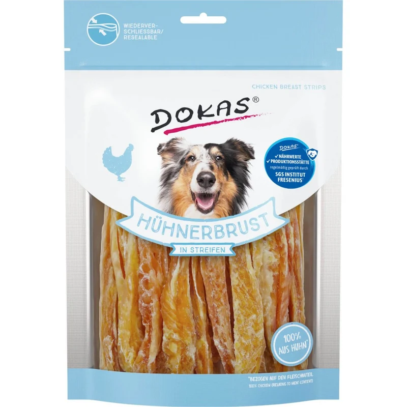 Dokas Hühnerbrust in Streifen
