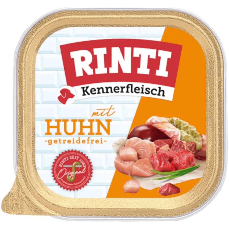 Rinti Kennerfleisch Schale Huhn