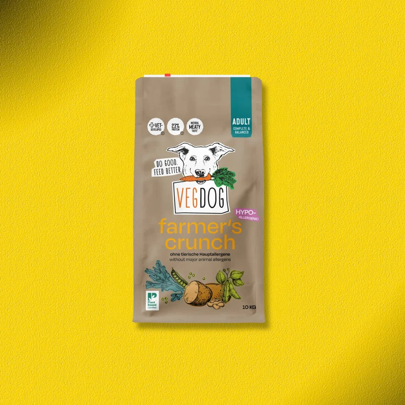 2x10kg VegDog Farmer's Crunch