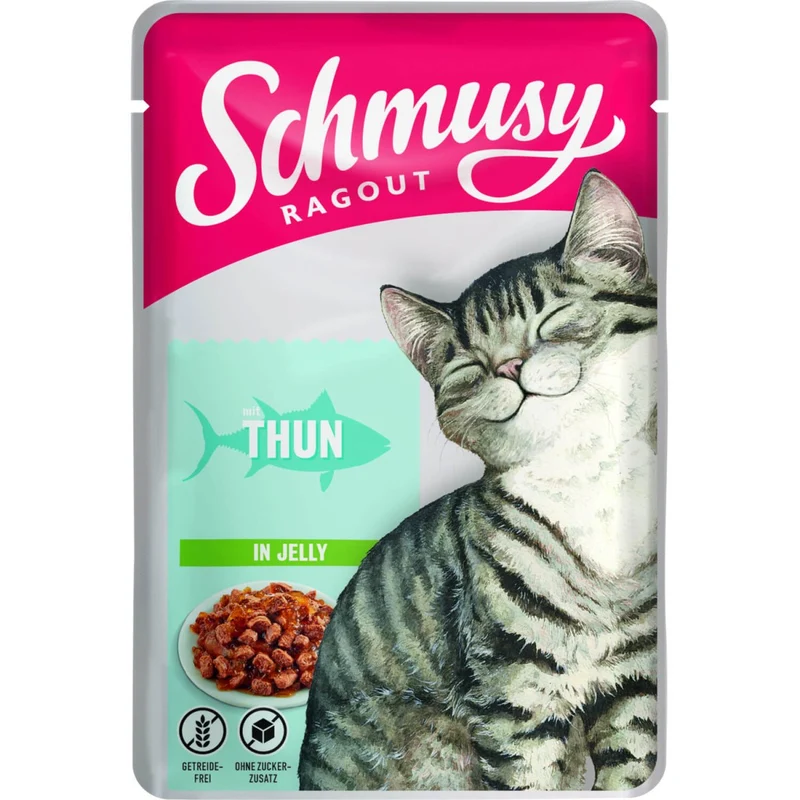 Schmusy Ragout Thunfisch in Jelly