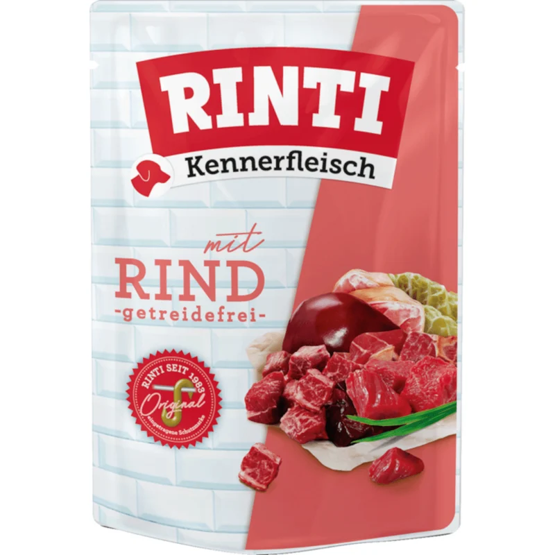 Rinti Kennerfleisch Pouch Rind