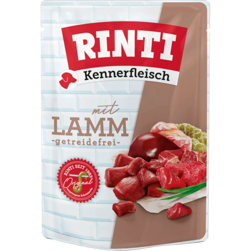 Rinti Kennerfleisch Pouch Lamm