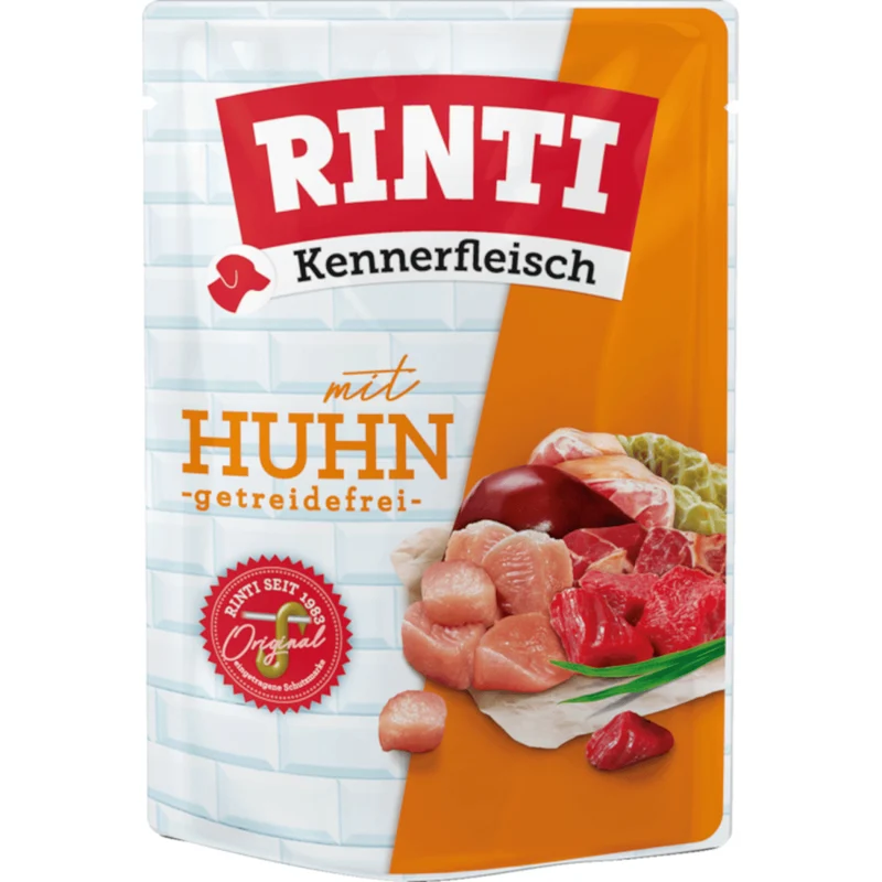 Rinti Kennerfleisch Pouch Huhn