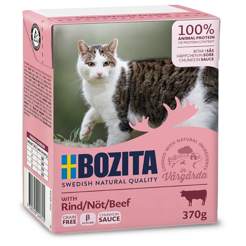 Bozita Häppchen in Sauce Tetra mit Rind