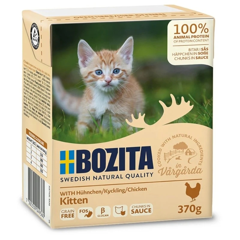 Bozita Häppchen in Sauce Tetra mit Hühnchen für Kitten