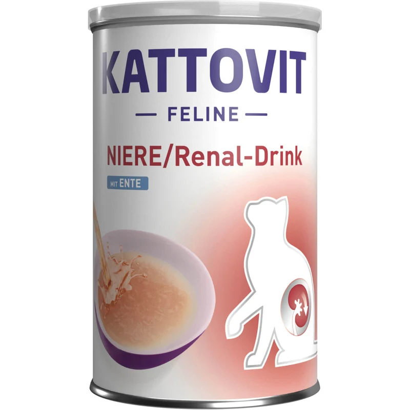 Kattovit Feline Drink Niere/Renal mit Ente