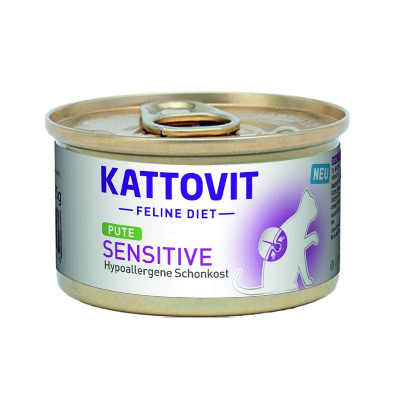 Kattovit Feline Diet Pastete Sensitive mit Pute