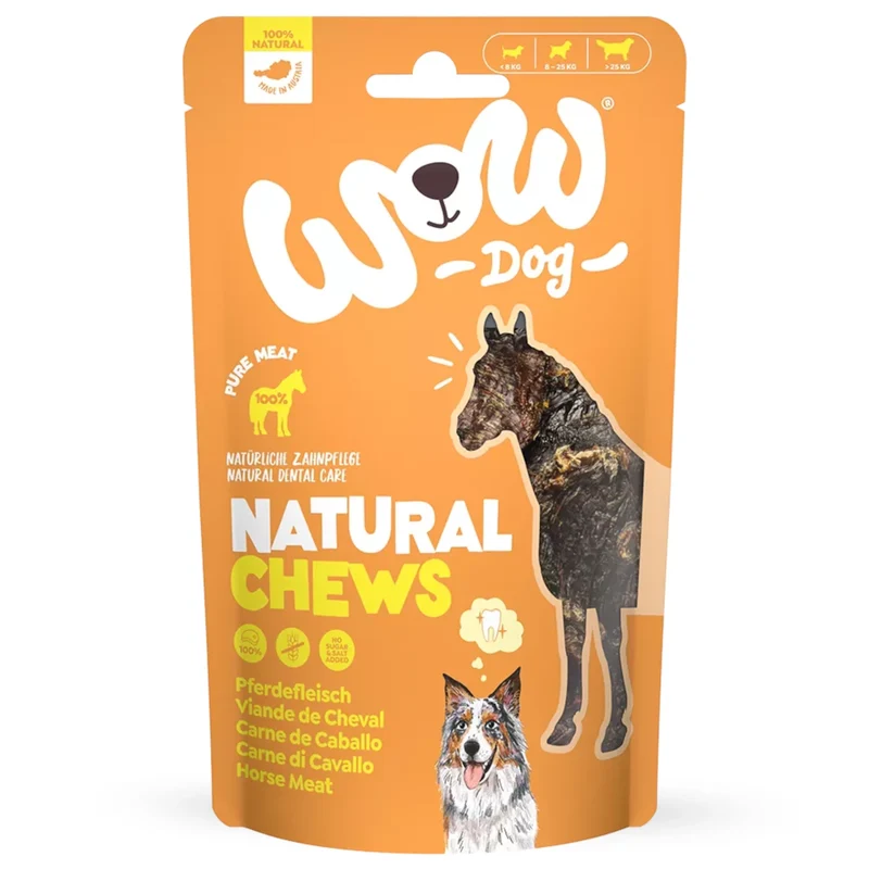 WOW Dog Natural Chews Pferdefleisch
