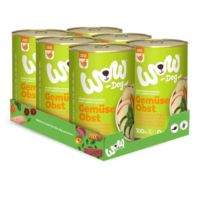 WOW Dog Gemüse & Obst 100%