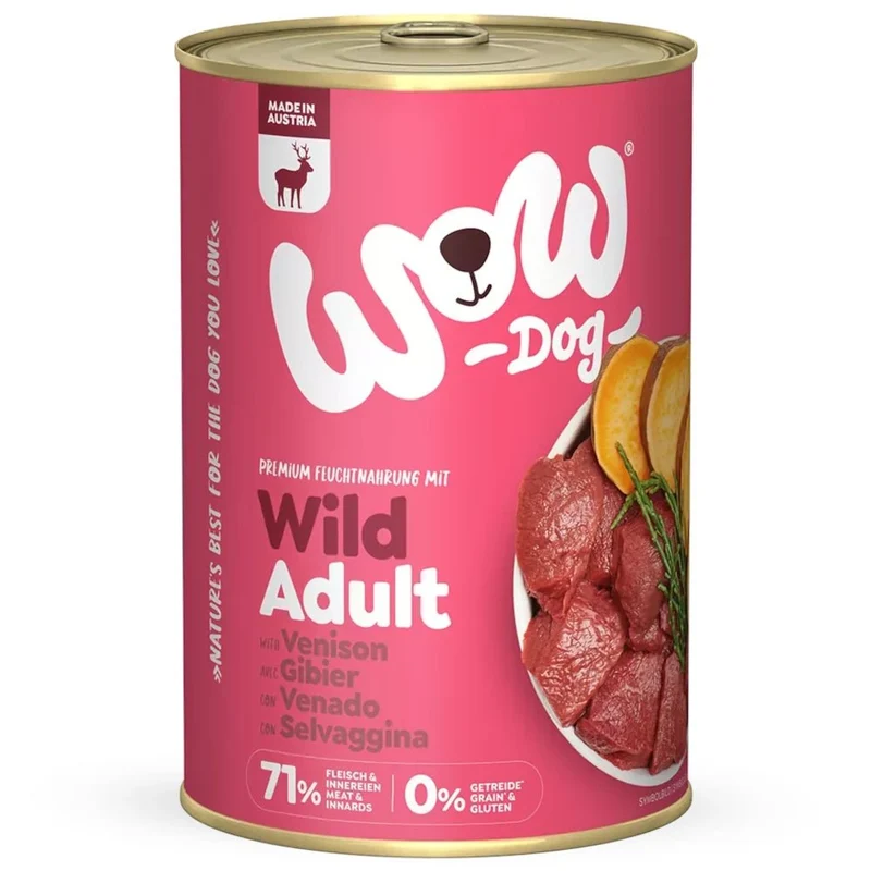 WOW Dog Adult Wild mit Seealge & Süßkartoffel