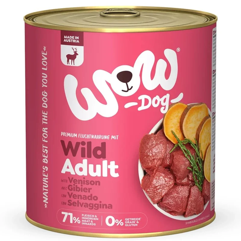 WOW Dog Adult Wild mit Seealge & Süßkartoffel