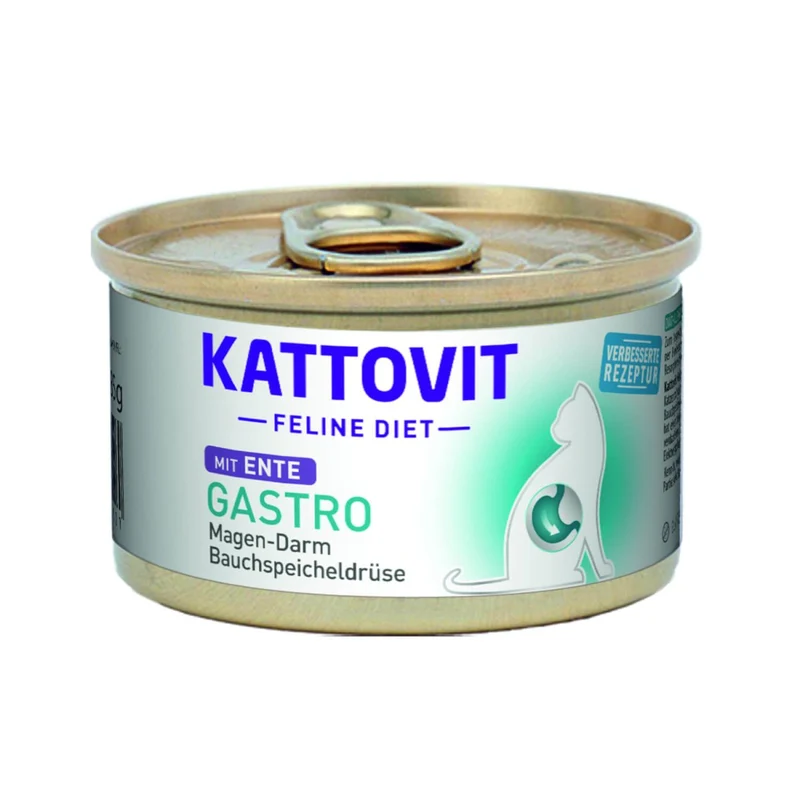 Kattovit Feline Diet Pastete Gastro mit Ente