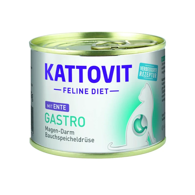 Kattovit Feline Diet Nassfutter Gastro mit Ente