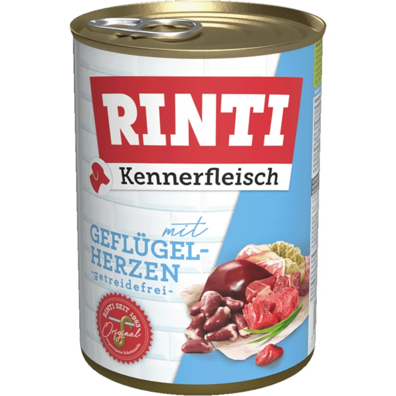 Rinti Kennerfleisch Geflügelherzen