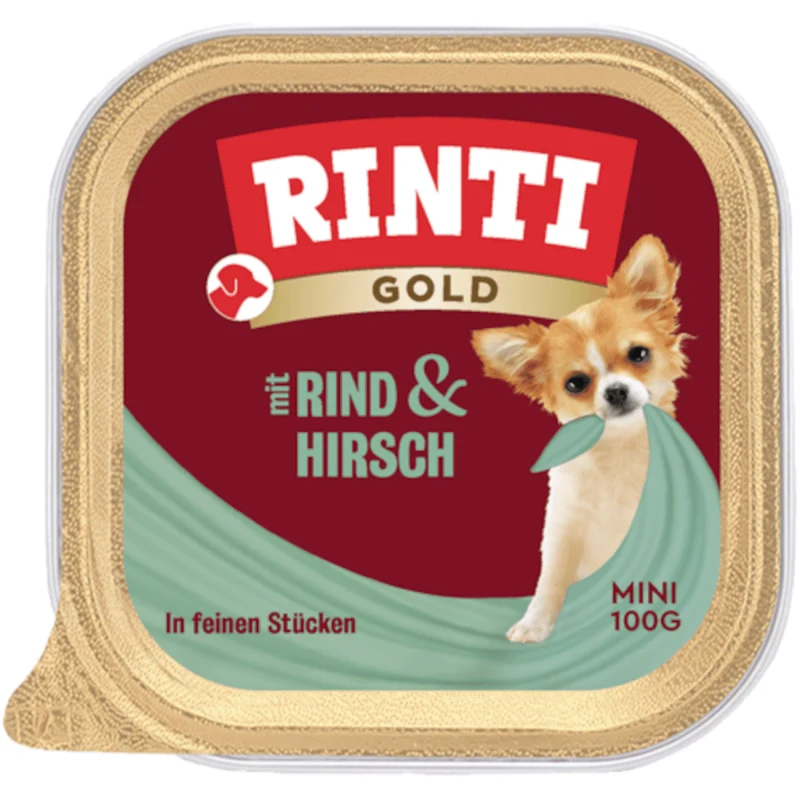 Rinti Gold Mini Hirsch & Rind