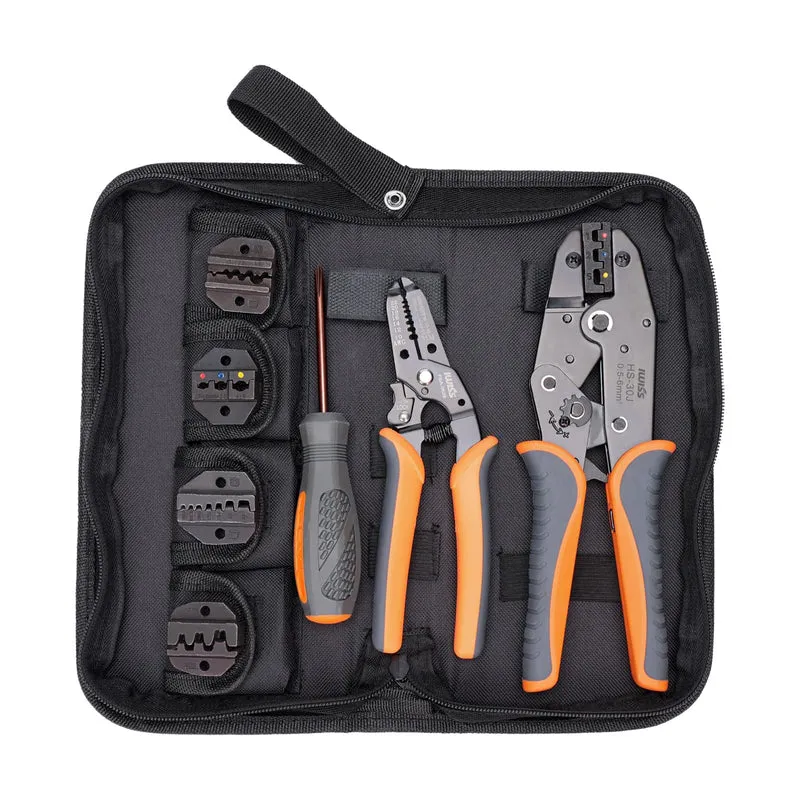 iCrimp 5-in-1 Crimpzange Set 0,5–6 mm² mit Abisolierer