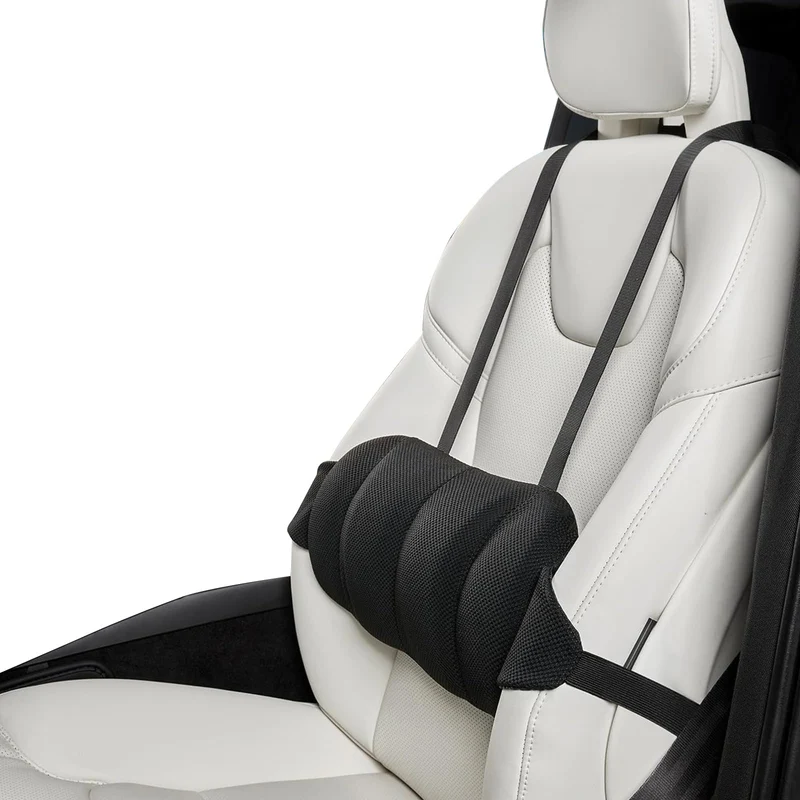 Lordosenstütze Auto Memory Foam mit verstellbarem Gurt für Büro und Zuhause