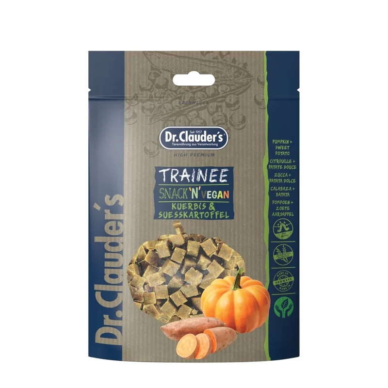 Dr. Clauder's Trainee Snack Vegan Kürbis & Süßkartoffel