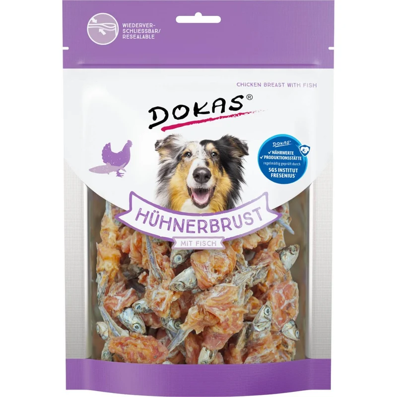 Dokas Hühnerbrust mit Fisch