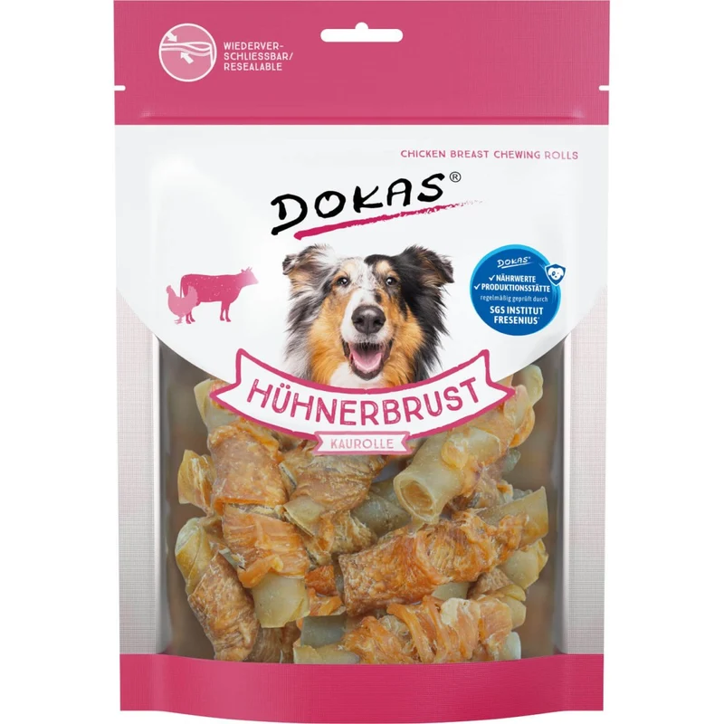 Dokas Hühnerbrust Kaurolle