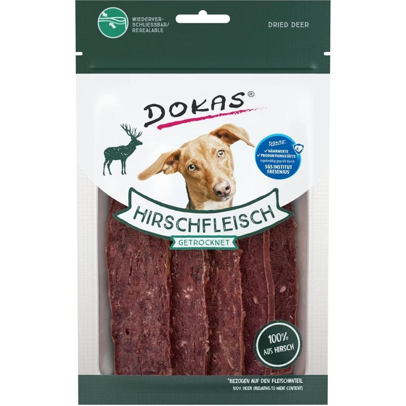 Dokas Hirschfleisch Getrocknet
