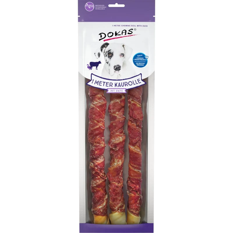 Dokas 1 Meter Kaurolle mit Ente