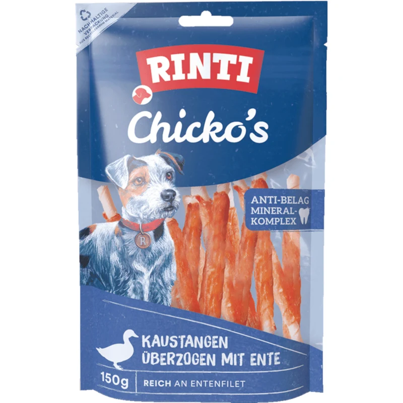 Rinti Chicko's Kaustangen mit Ente