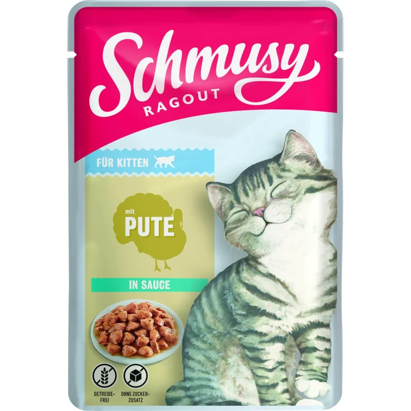 Schmusy Ragout Kitten Pute in Sauce
