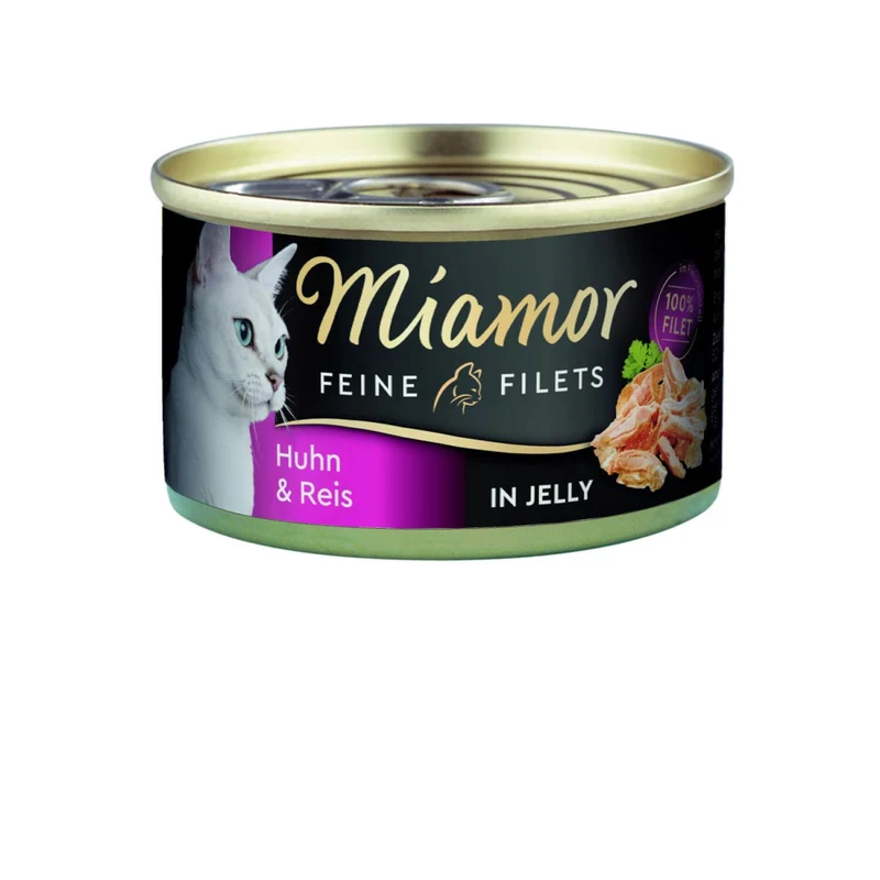Miamor Feine Filets In Jelly Huhn & Reis