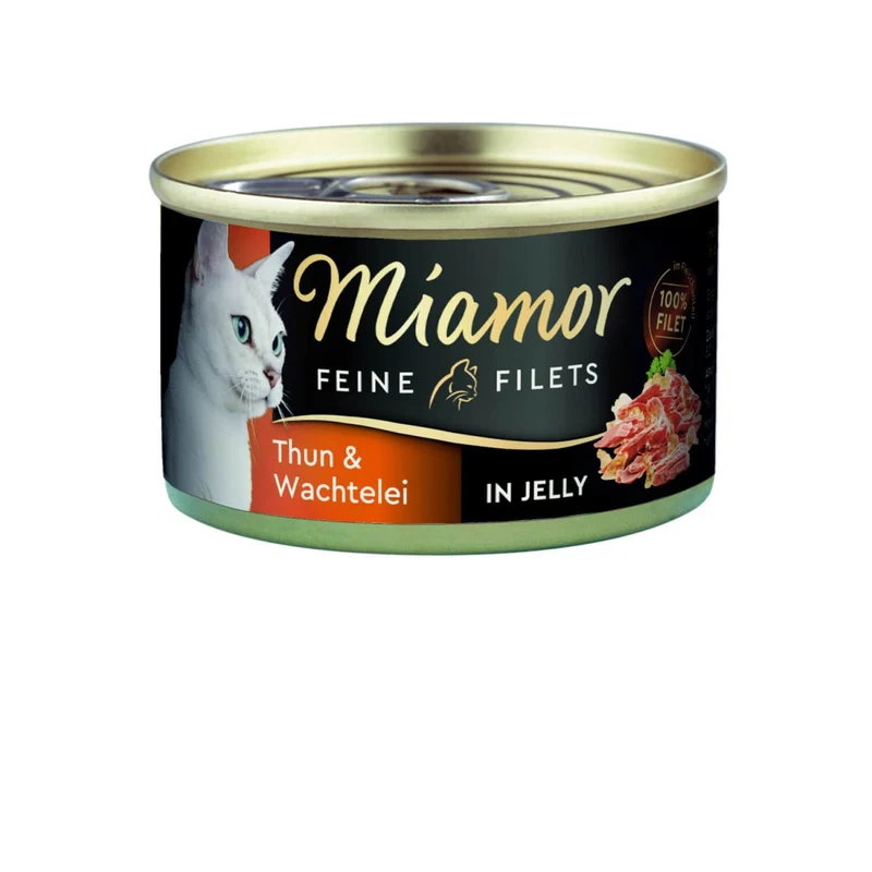 Miamor Feine Filets In Jelly Thunfisch & Wachtelei