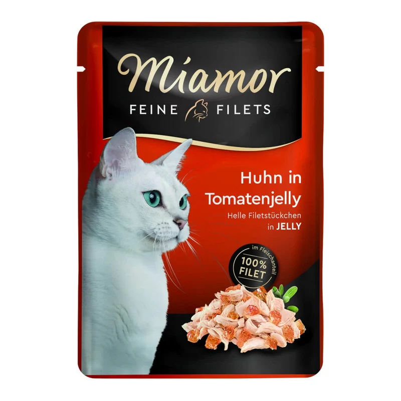 Miamor Feine Filets Pouch Huhn in Tomatenjelly