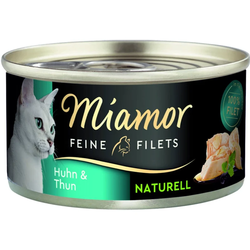 Miamor Feine Filets Naturell Huhn & Thun