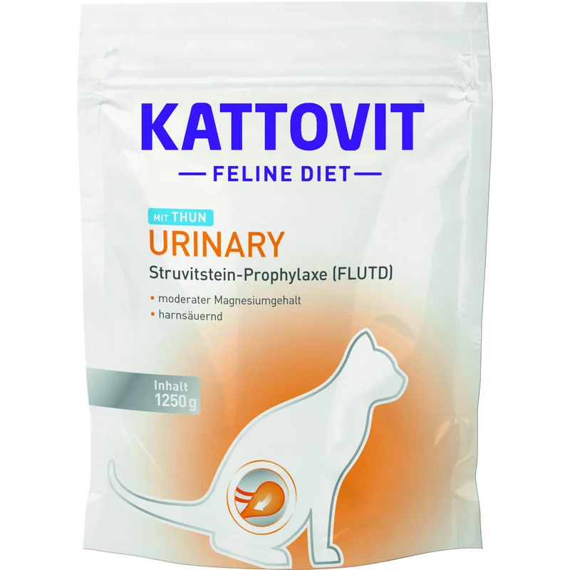 Kattovit Feline Diet Trockenfutter Urinary mit Thunfisch