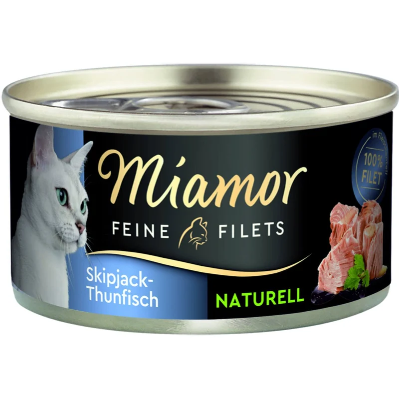 Miamor Feine Filets Naturell Skipjack-Thunfisch