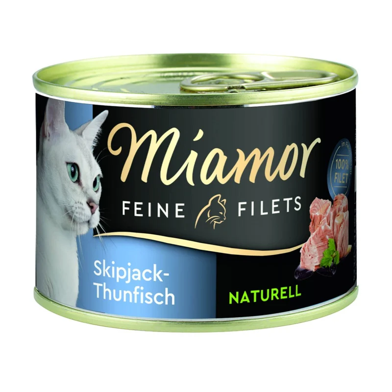 Miamor Feine Filets Naturell Skipjack-Thunfisch