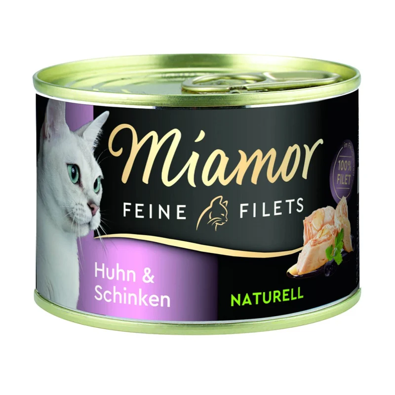 Miamor Feine Filets Naturell Huhn & Schinken