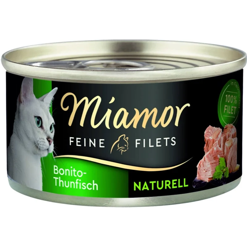 Miamor Feine Filets Naturell Bonito-Thunfisch