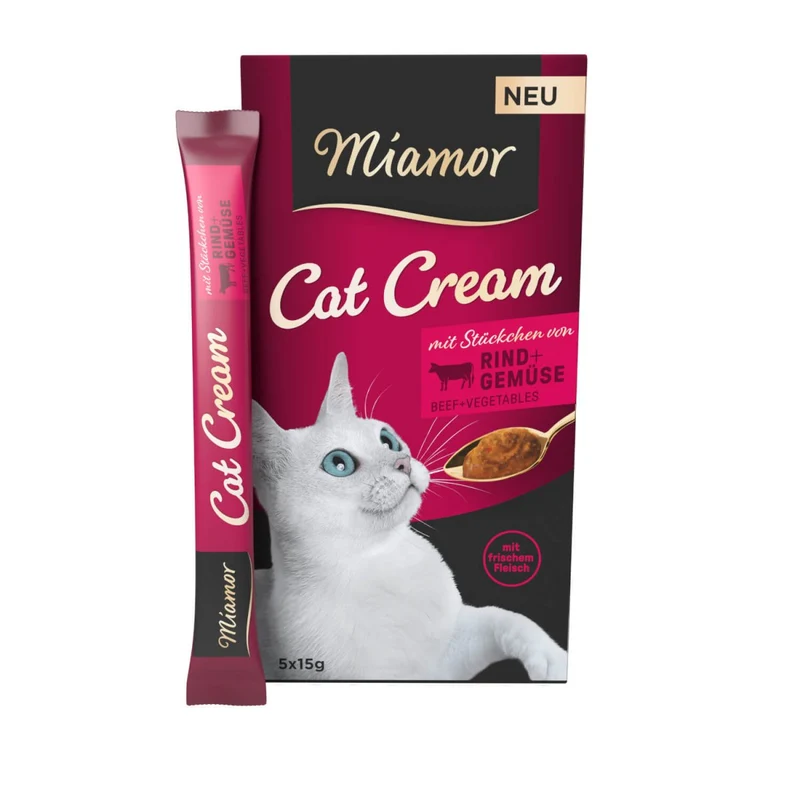 Miamor Cat Cream Rind & Gemüse