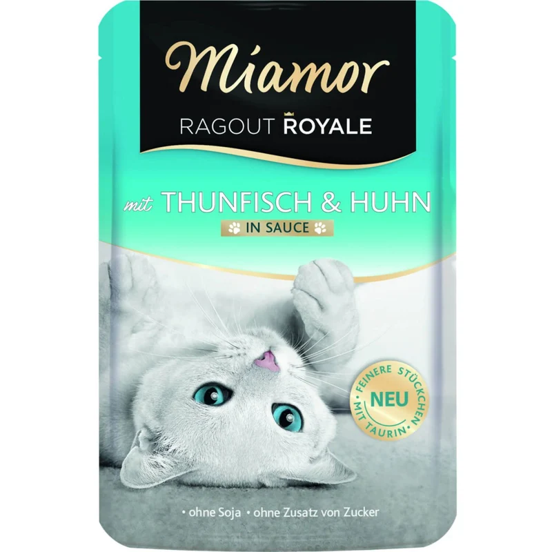 Miamor Ragout Royale Thunfisch & Huhn in Sauce