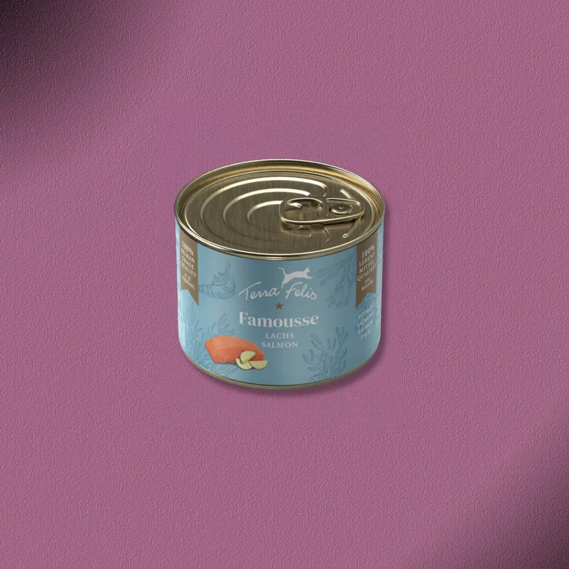 36x200g Terra Felis Famousse Lachs